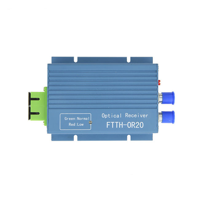 1000MHz Catv Micro Ftth Optical Node 2 Porty wyjściowe CATV AGC WDM Dla systemu GEPON