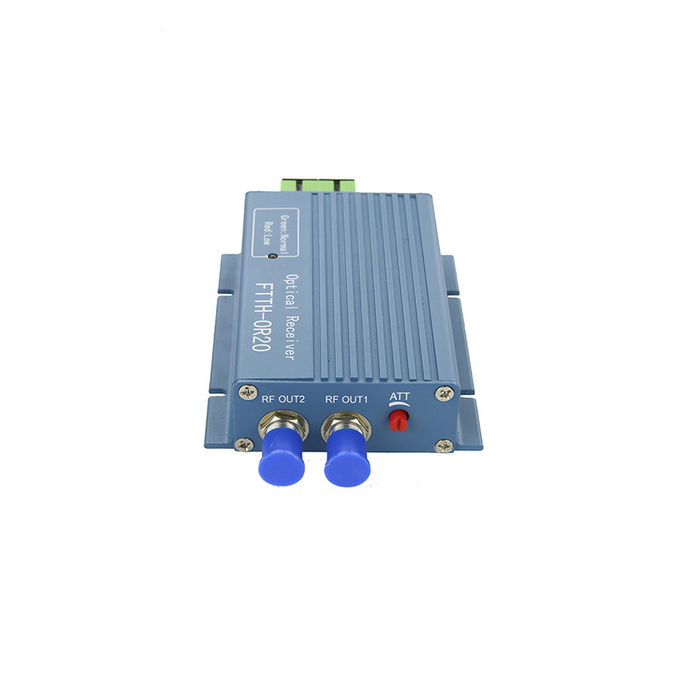 1000MHz Catv Micro Ftth Optical Node 2 Porty wyjściowe CATV AGC WDM Dla systemu GEPON