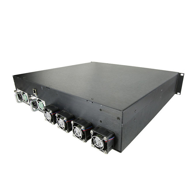 32-portowy wzmacniacz optyczny dużej mocy EDFA 1550nm WDM 2U dla PON CATV