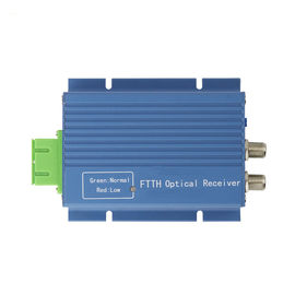 CATV 2 Ports EDFA Optical Amplifier FTTH AGC WDM Mini Optical Receiver